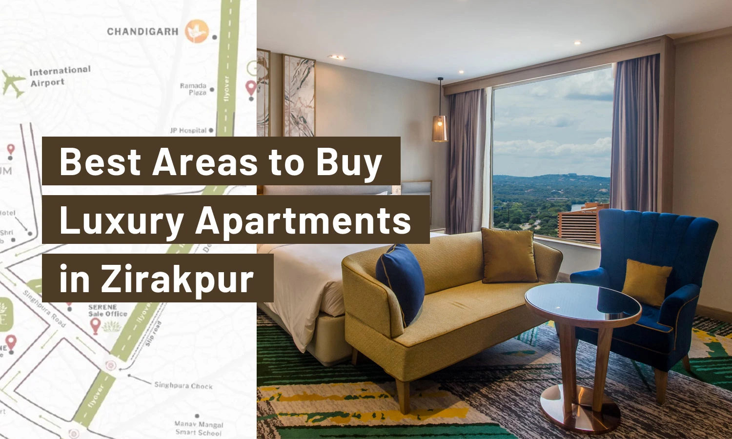 best areas to buy luxury apartments in Zirakpur