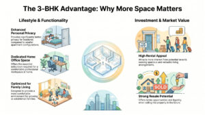 3 bhk advantages in vintage greens zirakpur