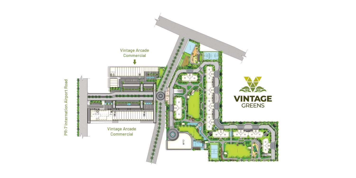 vintage greens zirakpur project layout